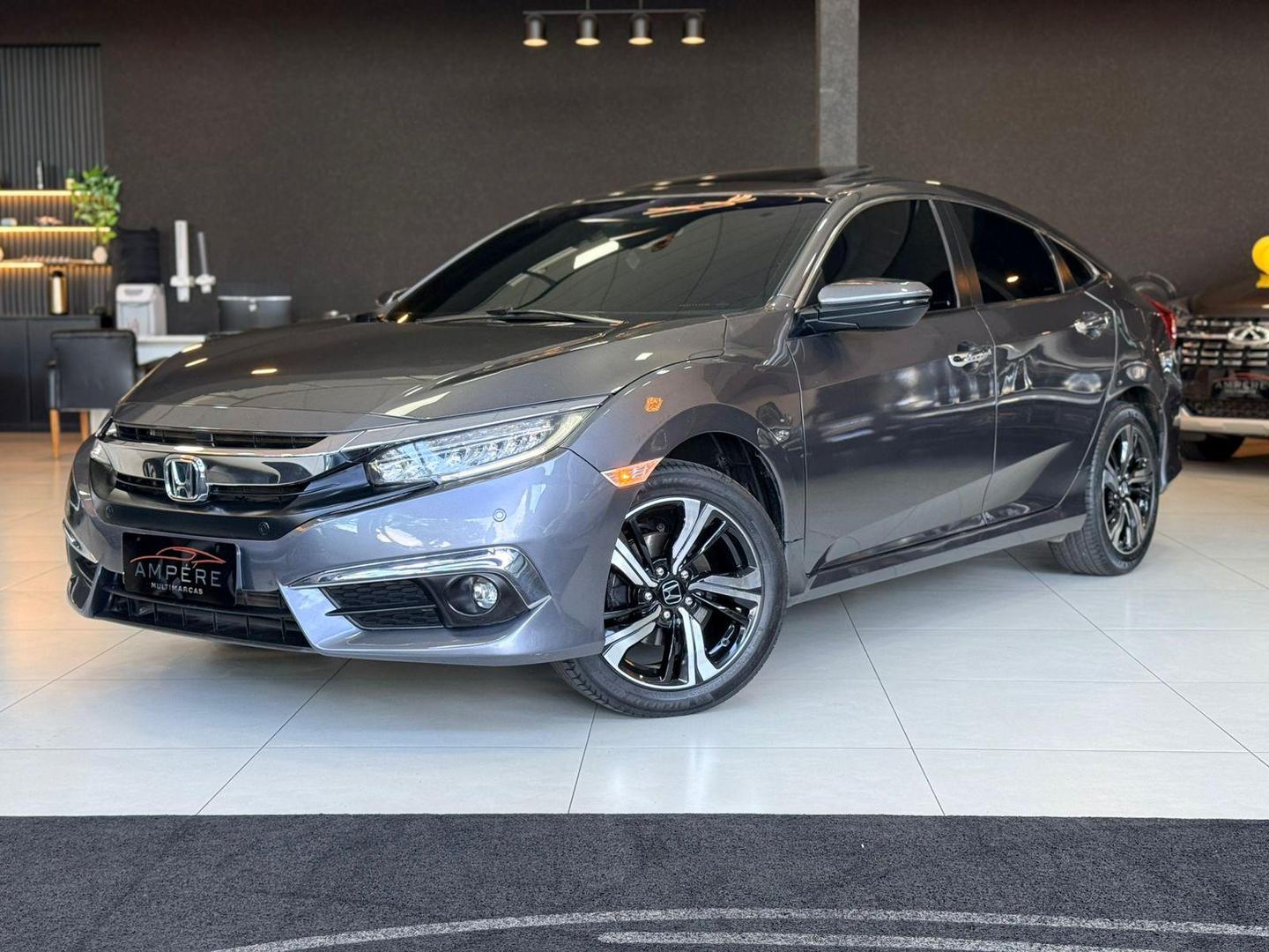 HONDA CIVIC TOURING CVT 2017 - Ampére Multimarcas - Veículos usados e semi novos à venda em Curitiba/PR