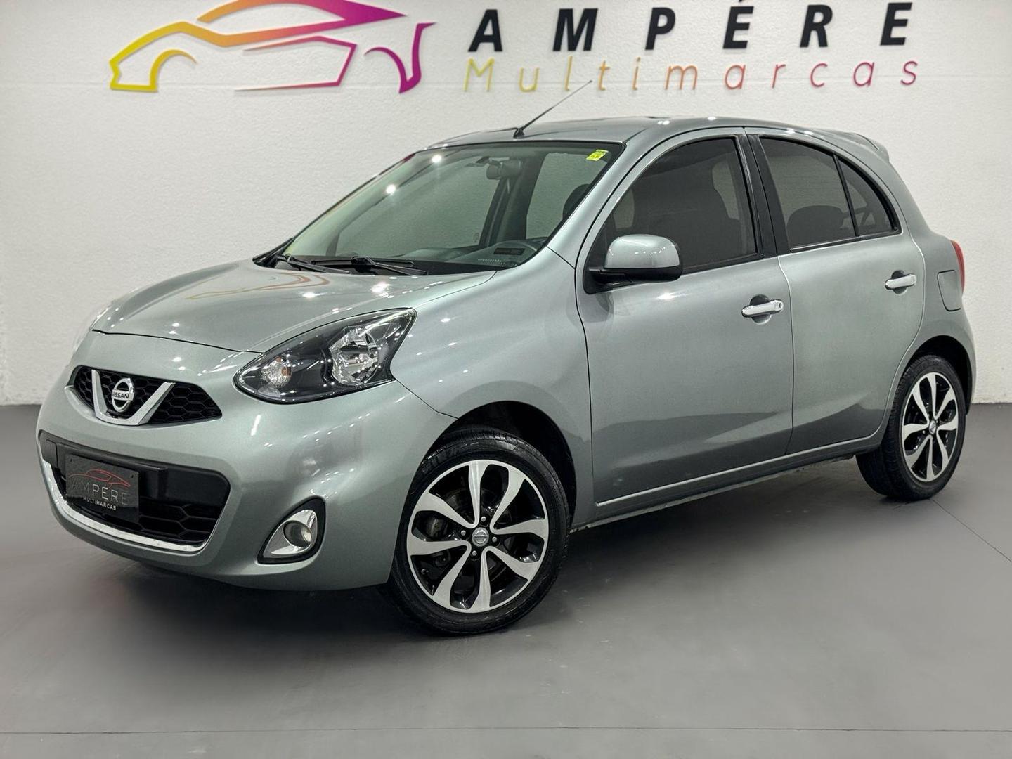 NISSAN MARCH 16SL 2015 - Ampére Multimarcas - Veículos usados e semi novos à venda em Curitiba/PR