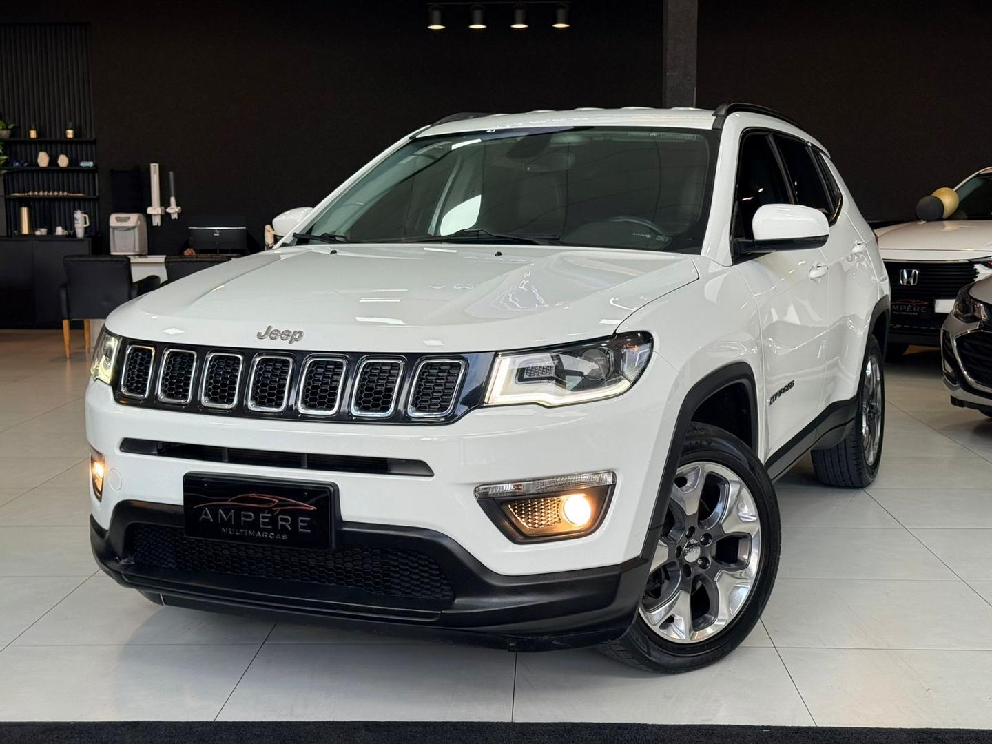 JEEP COMPASS LONGITUDE F 2020 - Ampére Multimarcas - Veículos usados e semi novos à venda em Curitiba/PR