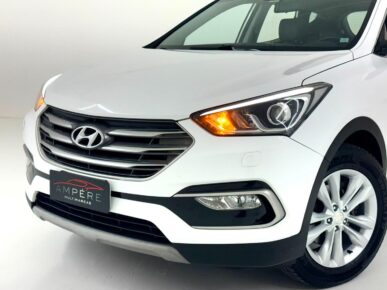 HYUNDAI SANTA FE V6 2018 - Ampére Multimarcas - Veículos usados e semi novos à venda em Curitiba/PR
