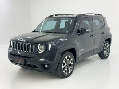 JEEP RENEGADE 1.8 16V FLEX LONGITUDE 4P AUTOMATICO 2021 - Ampére Multimarcas - Veículos usados e semi novos à venda em Curitiba/PR