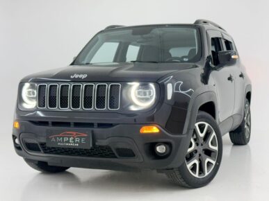 JEEP RENEGADE 1.8 16V FLEX LONGITUDE 4P AUTOMATICO 2021 - Ampére Multimarcas - Veículos usados e semi novos à venda em Curitiba/PR